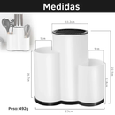 Porta Utensílios e Facas de Cozinha Multifuncional