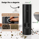 Moedor Elétrico de Condimentos, Sal e Pimenta - Black Grinder